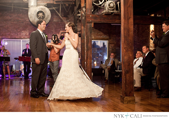 cannery ballroom, reception, bride, groom, nashville, wedding, mercy lounge
